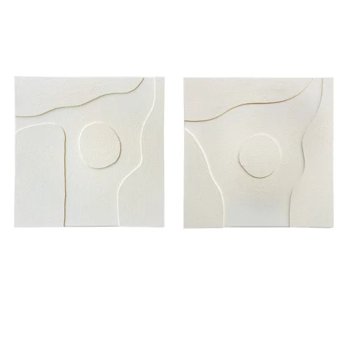 Sun&moon Relief Wall Art
