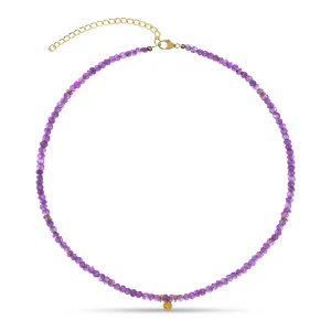 Ines Amethyst Gemstone Necklace