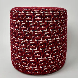 Hypnosis -  Patterned Modern Pouf