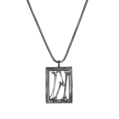 Cage - Dark Men Necklace