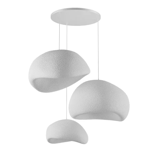 Wabi Sabi Mossgreys - White Pendant Light