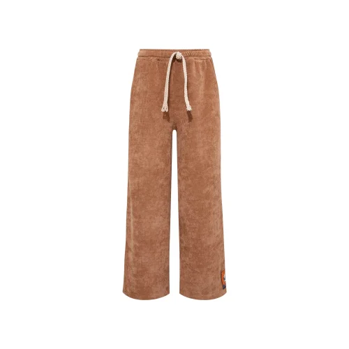Chenille Belt Detailed Trousers