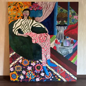 Maximalist Interior Acrylic