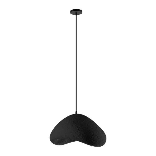 Wabi Sabi Quiet Current - Black Pendant Light