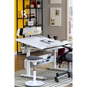 Vega Standart Tilt And Height Adjustable Desk, Anthracite - 3