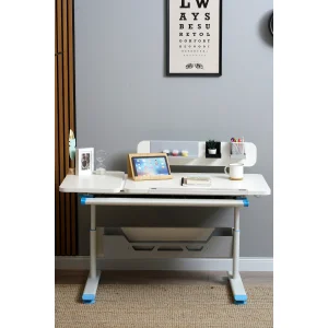 Vega Standart Tilt And Height Adjustable Desk, Ecru - 3
