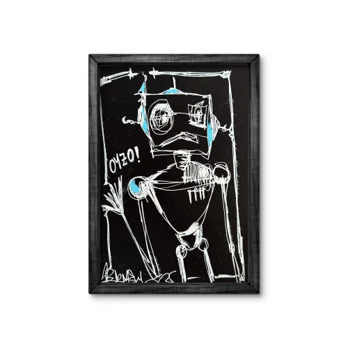 Robotic Love - Black Edition 60 Çizim