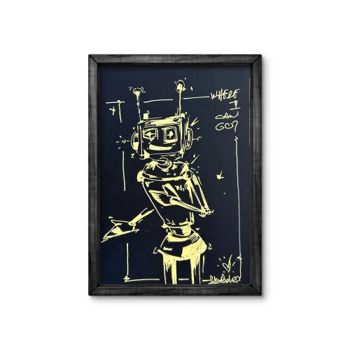 Robotic Love - Black Edition 62 Çizim