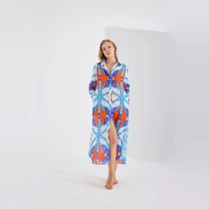 Italian Cotton Shirt Dress