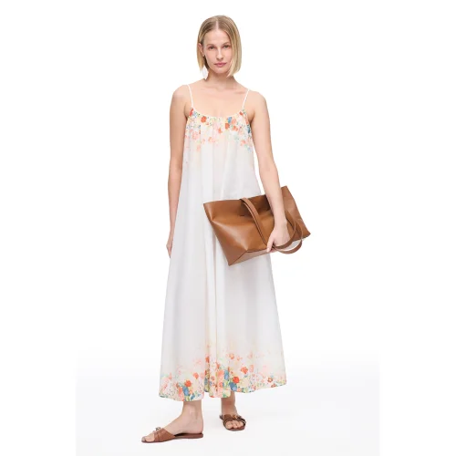 Maytes Floral Midi Length Dress
