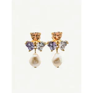Cecilia Fresh Water Pearl Earrings