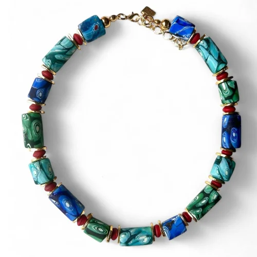 Ayoka Blue Necklace