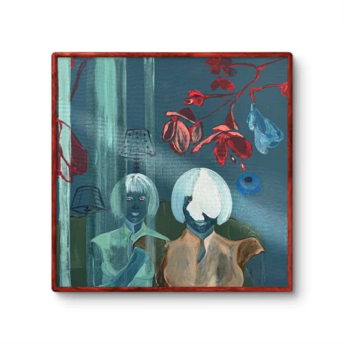 Kâge; Düşen Melekler / No: 5 Canvas