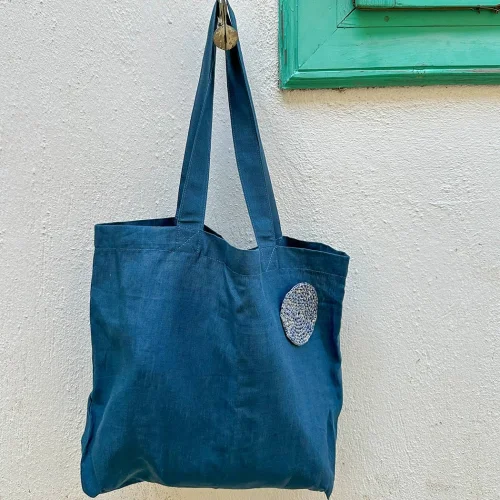 Hera Linen Tote Bag