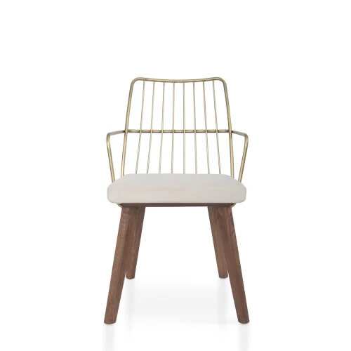 Mia M Oak Kollu Sandalye
