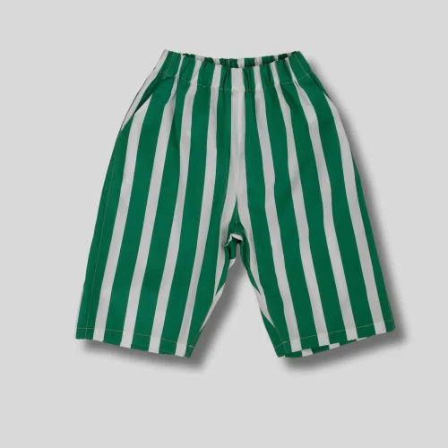 Spearmint Çizgili Pantolon
