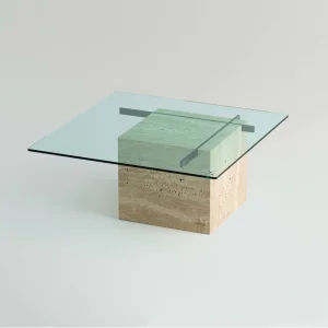 Cora-travertine Coffee Table