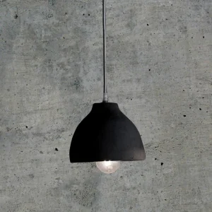 Concrete Pendant Lamp | Minimal Industrial Small Hanging Light