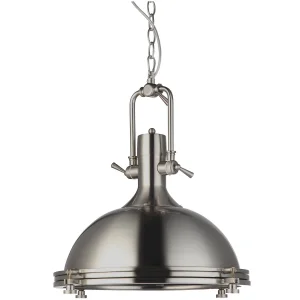 Industrial Chandelier | Cast Metal Body Pendant Lamp