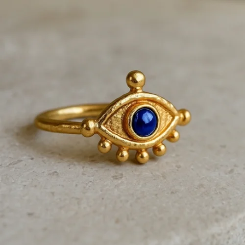 Natural Stone Regard Sacre Ring