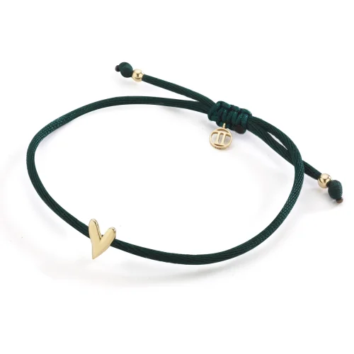 Irregular Heart Cord Bracelet