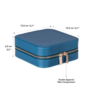 Amanda Matcha Cloud Bloom Grande Leather Jewelry Box - 5