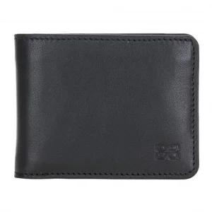 Bloomfold Obsidian Black Genuine Leather Wallet