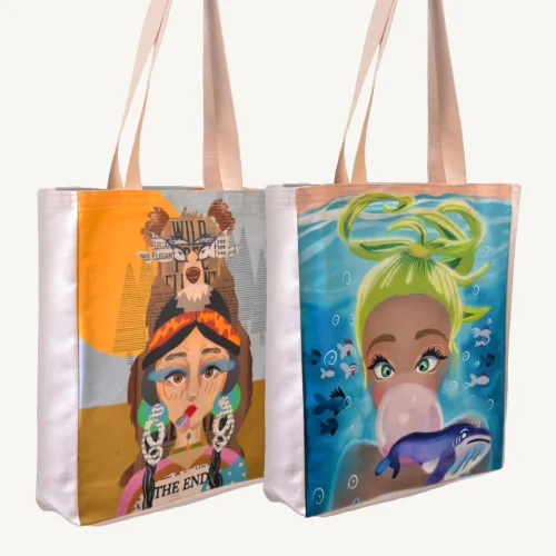 Free Spirit & Bubble Bundle Tote Bag
