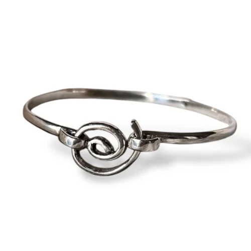 Noema Silver Cuff Bracelet