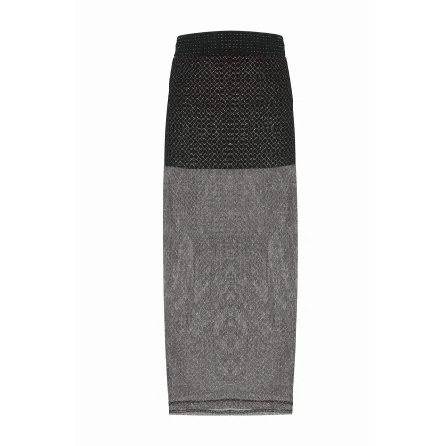 Maria Elastic Waist Lined Pencil Skirt