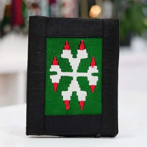 Akrep Motifli Kilim Kitap/ajanda Kılıfı