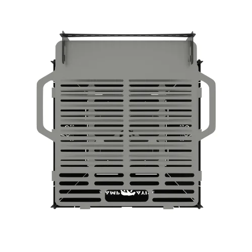 Firenest: Grand 3mm Karbon Çelik Ateş Çukuru & Mangal | Su Geçirmez Özel Çantalı