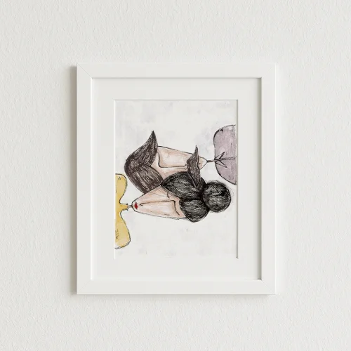 Figurative Romantic Poster No:003
