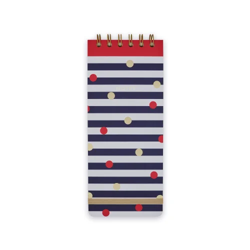 Episode Uzun Spiralli Stripe 100 Yp. Defter - Henley Stripe