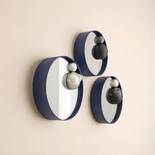 Miniwall Blue 3-piece Wall Accessory Set