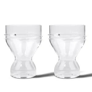Wormed Crystal Glass Set