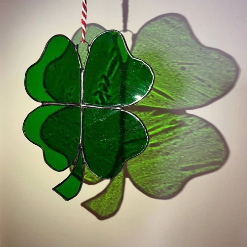 Clover Stained Glass