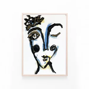 Drawing Paper Portrait Line Series - 25