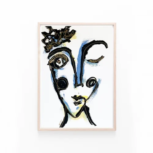 Drawing Paper Portrait Line Series - 25