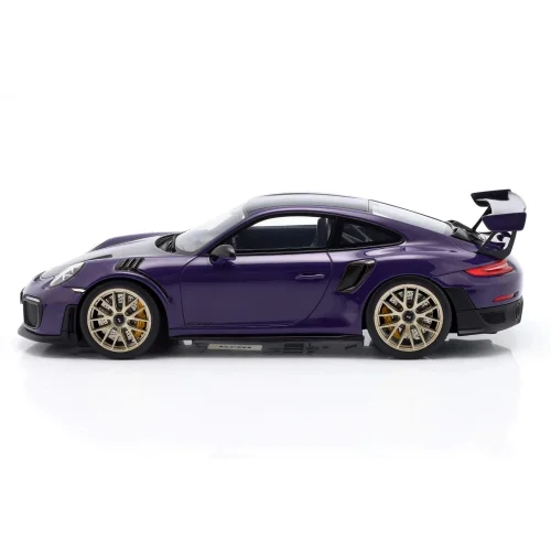 1:18 Gt Spirit 2021 Porsche 911 991.2 Gt2 Rs '' Ultraviolet ''