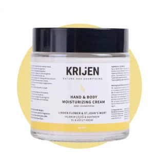 Ihlamur & Kantaron El Ve Vücut Kremi | E Vitamini + Hindistan Cevizi Yağı + Shea Butter