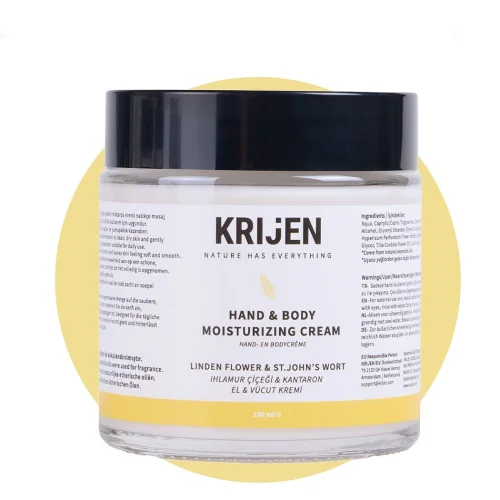 Linden & St. John's Wort Hand And Body Cream | Vitamin E + Coconut Oil + Shea Butter