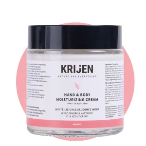 Zambak & Kantaron El Ve Vücut Kremi | E Vitamini + Hindistan Cevizi Yağı + Shea Butter 100 Ml