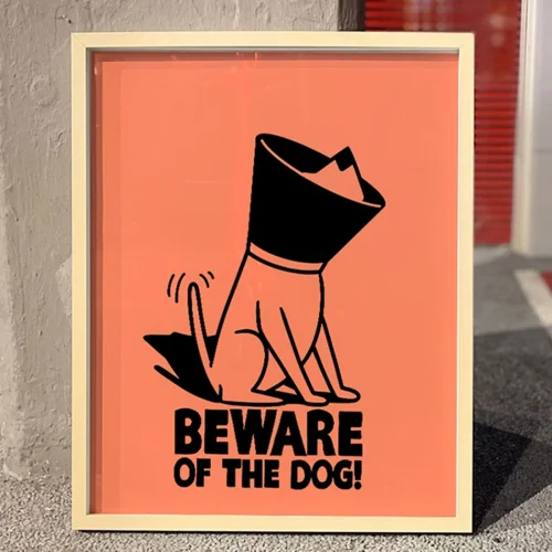 Dog Poster - 40x50 Premium Paper