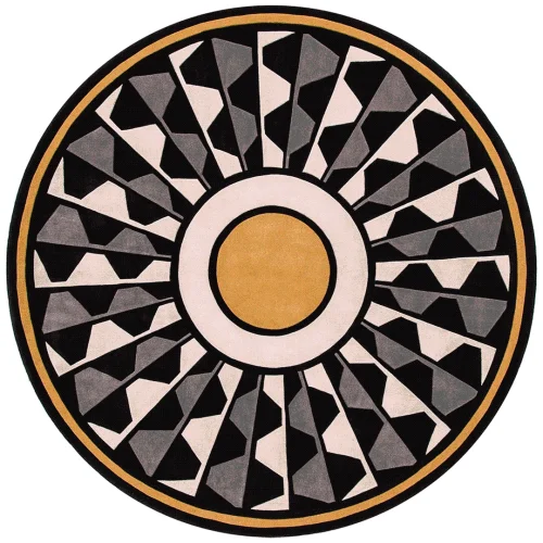 Central Hand Tuft Halı