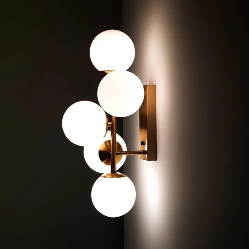 Opal Globe Wall Sconce