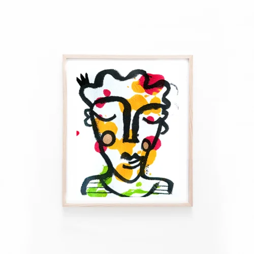 Canvas Portrait Color Series - 08