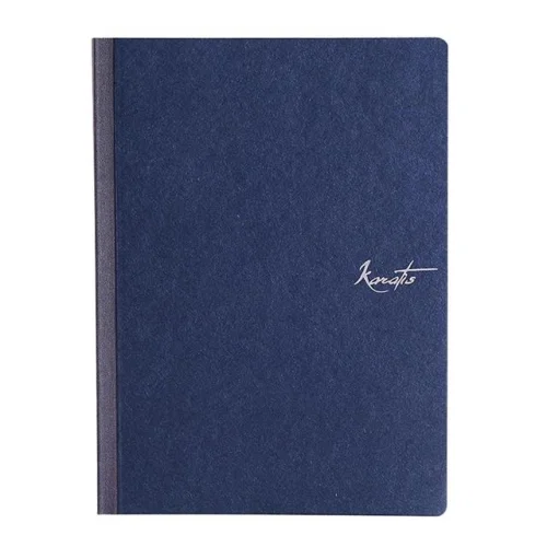 Tomoe River Paper 19x26 Cm Fountain Pen Compatible Notebook Midnight Blue