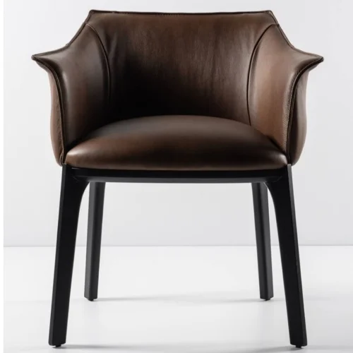 Bugatti Leather Chair | Modern & Comfortable Leather Dining Chair