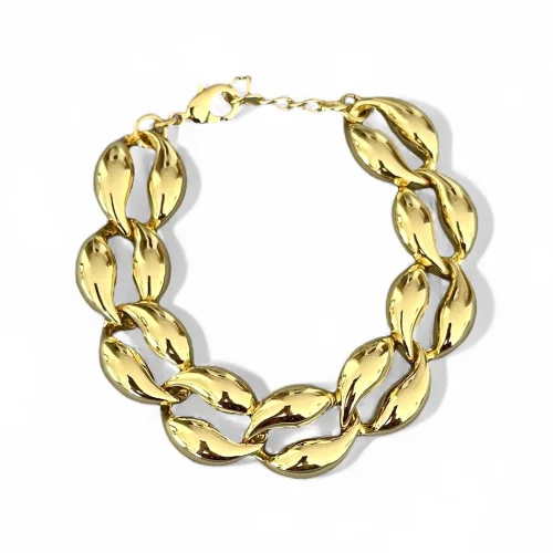 Etolie 14k Rodyum Kaplama Bileklik
